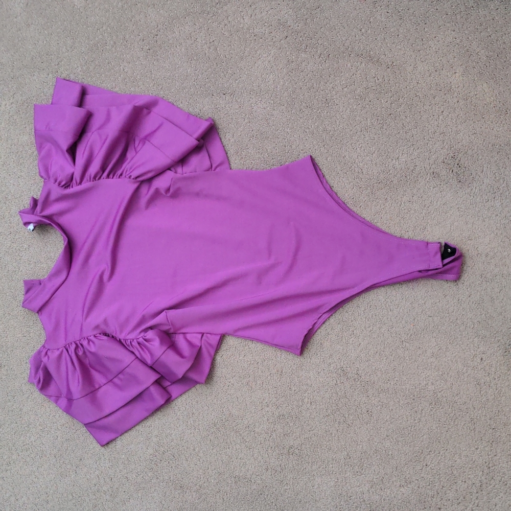 Purple bodysuit